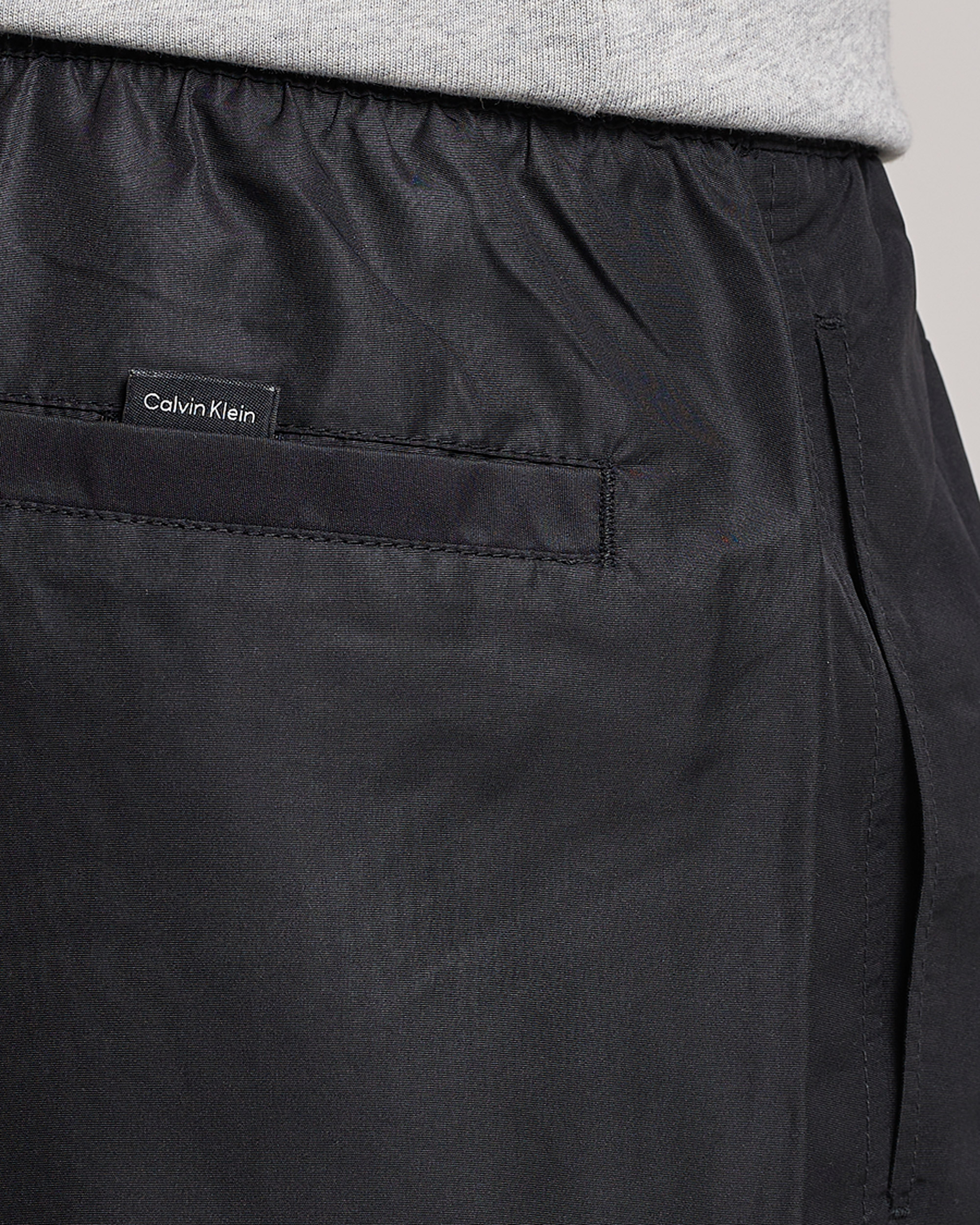 Herre | Badeshorts | Calvin Klein | Logo Drawstring Swimshorts Black