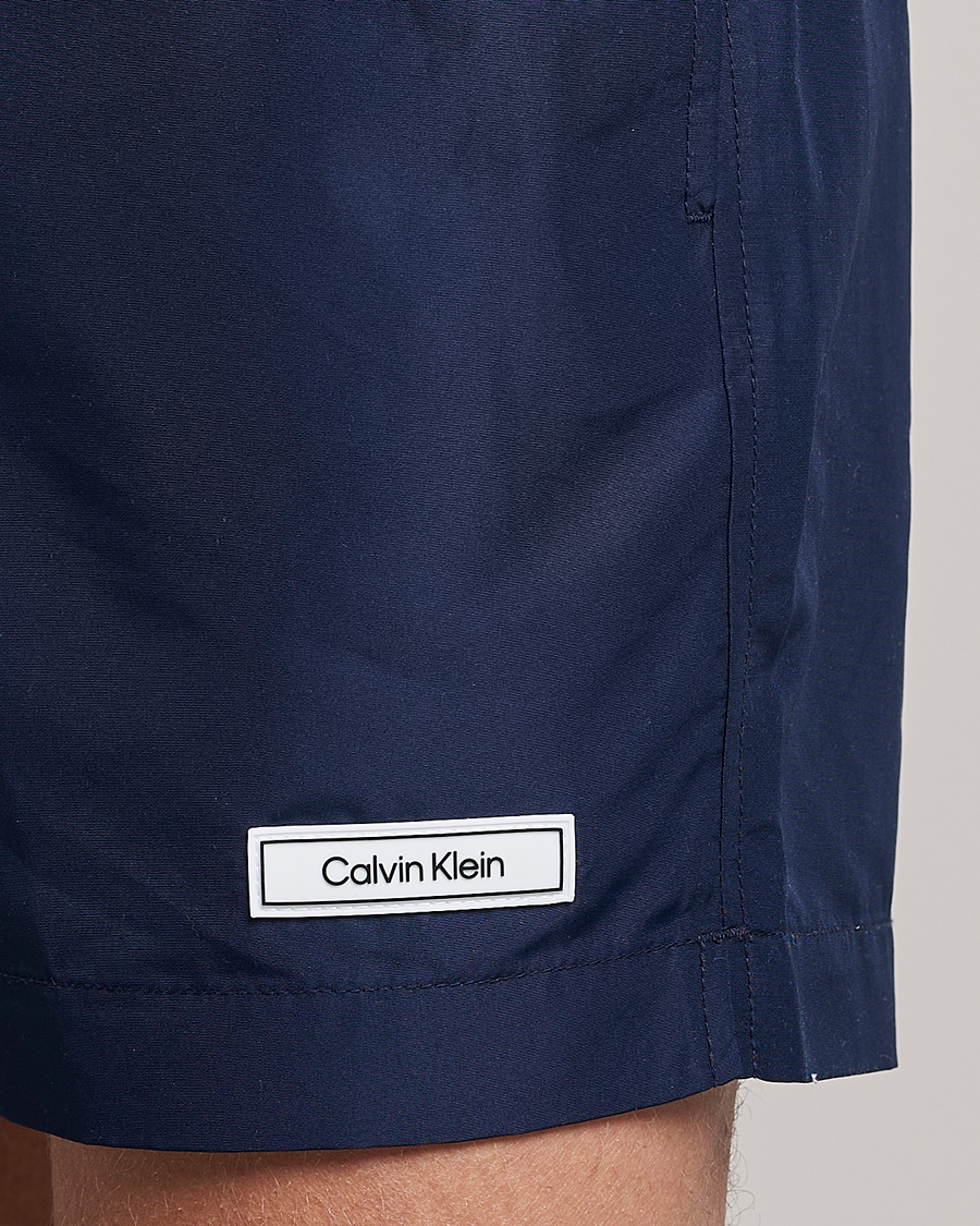 Herre | Badeshorts | Calvin Klein | Logo Drawstring Swimshorts Navy Iris