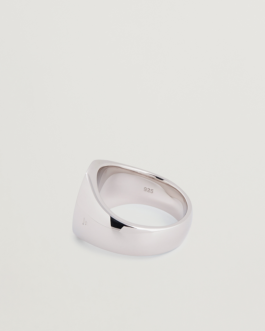 Herre | Smykker | Tom Wood | Oval Polished Ring Silver