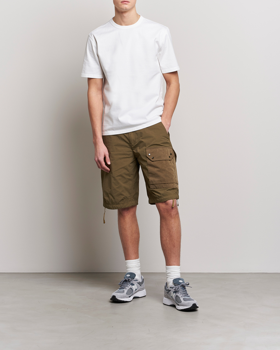 Herre | T-Shirts | Ten c | Garment Dyed Cotton Jersey T-Shirt White