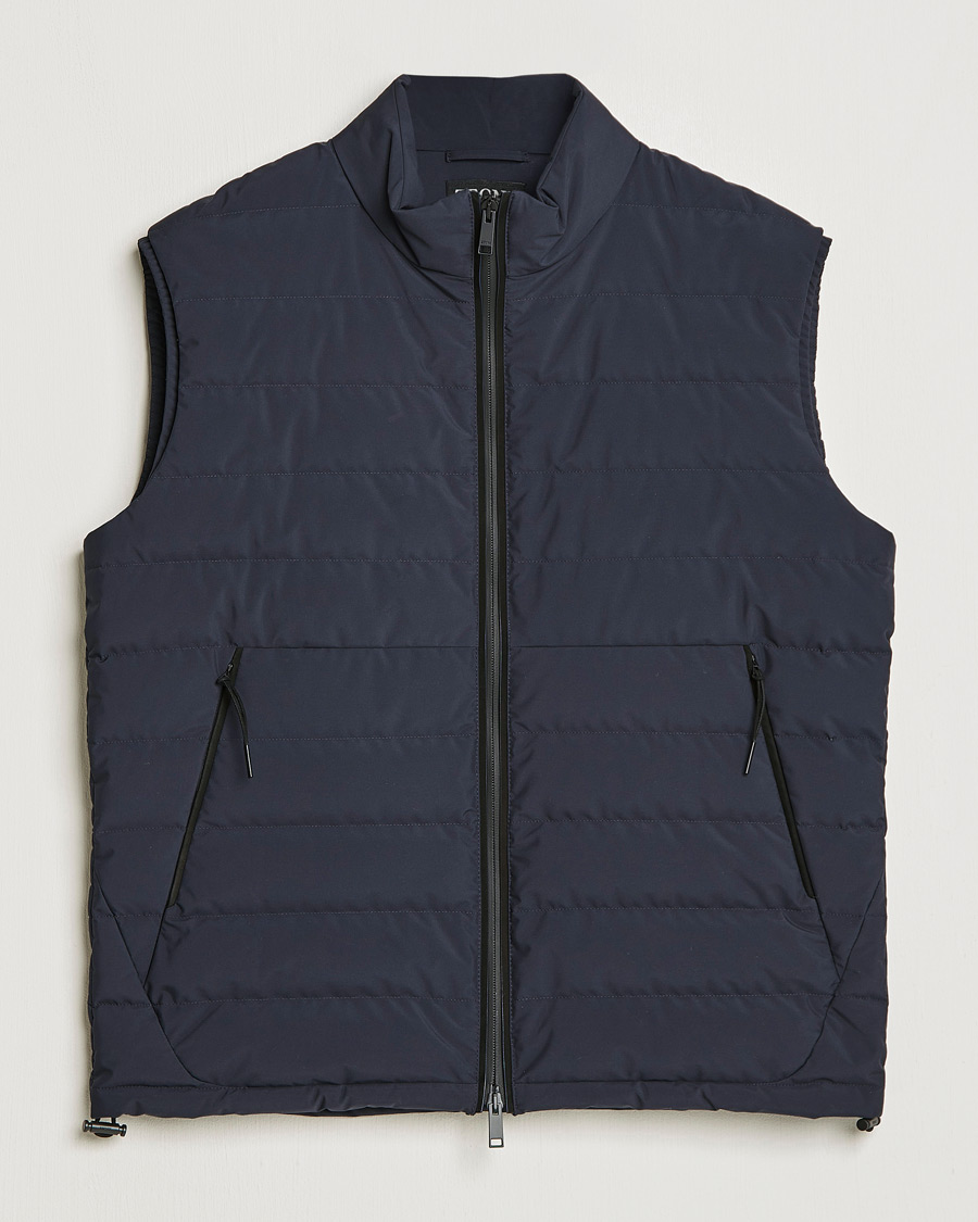 Herre | Vester | Zegna | Stratos Padded Gilet Navy