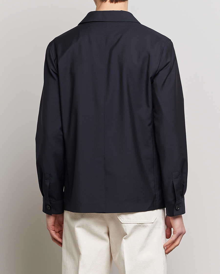 Herre | Jakker | Zegna | Wool/Mohair Chore Jacket Navy