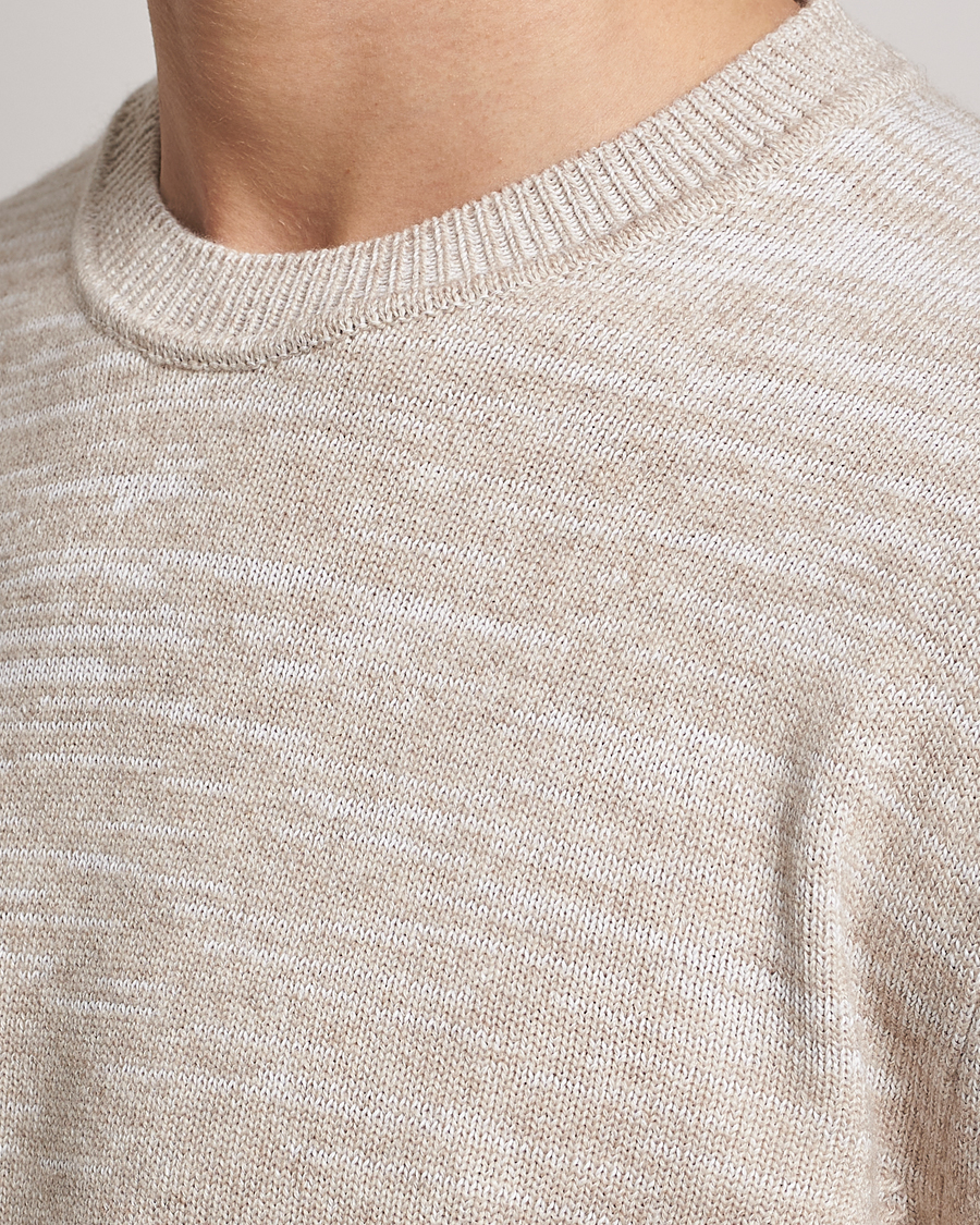 Herre | Gensere | Zegna | Oasi Cashmere/Cotton Melange Sweater Beige