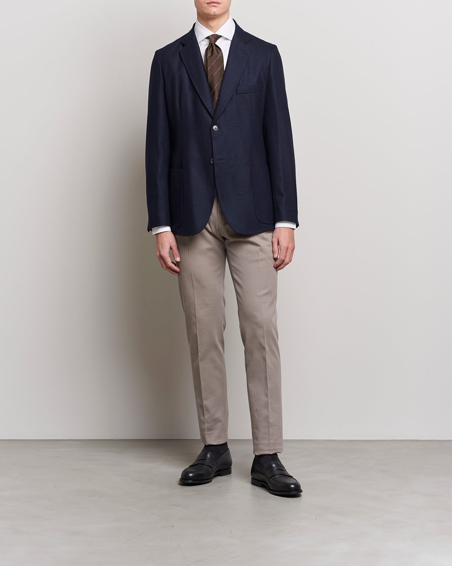 Herre | Skjorter | Zegna | Slim Fit Trofeo Dress Shirt White