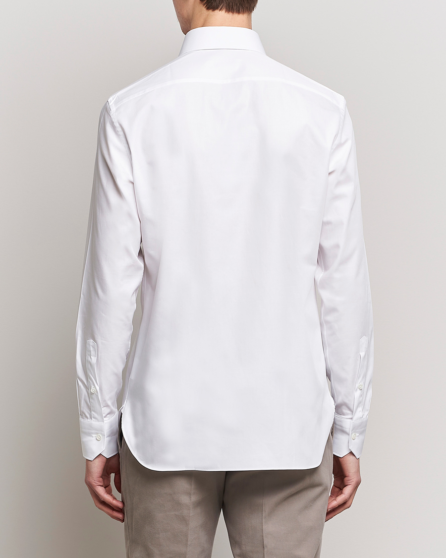 Herre | Skjorter | Zegna | Slim Fit Trofeo Dress Shirt White