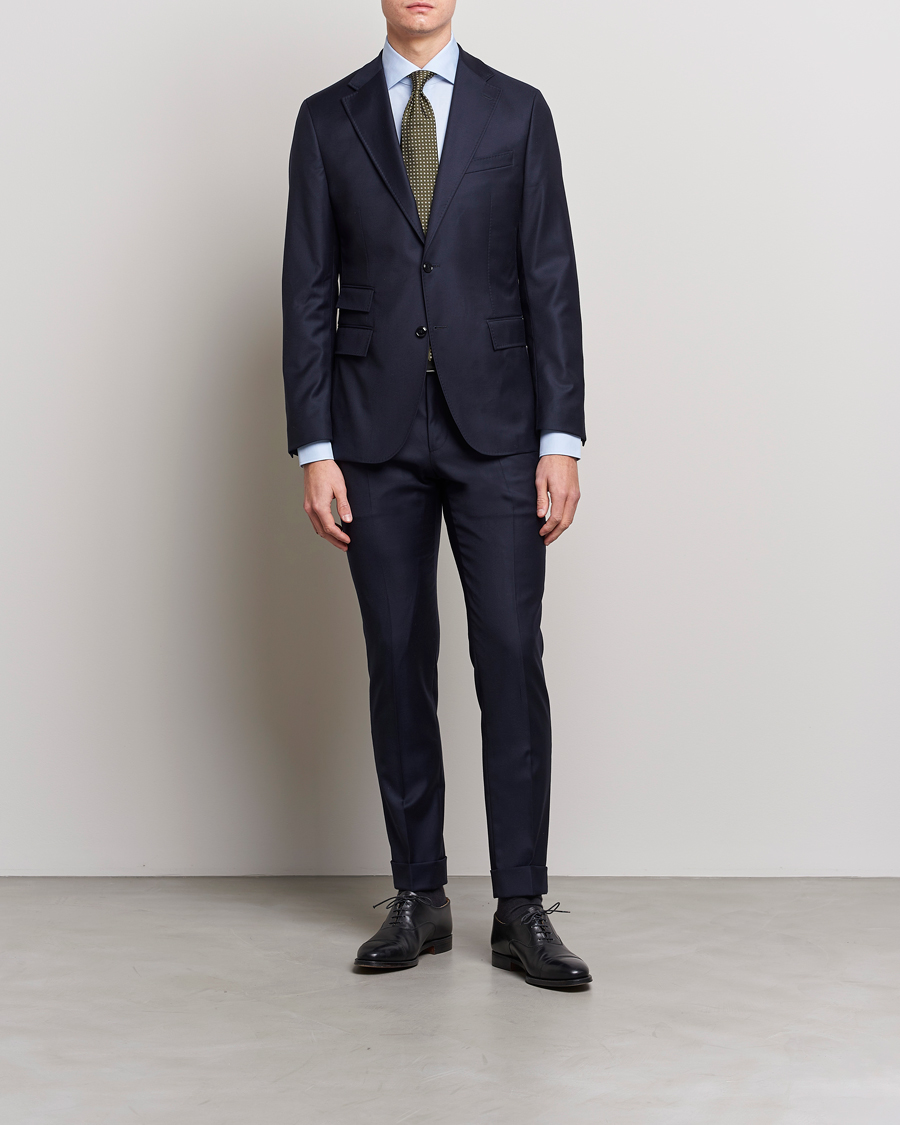 Herre | Skjorter | Zegna | Slim Fit Trofeo Dress Shirt Light Blue
