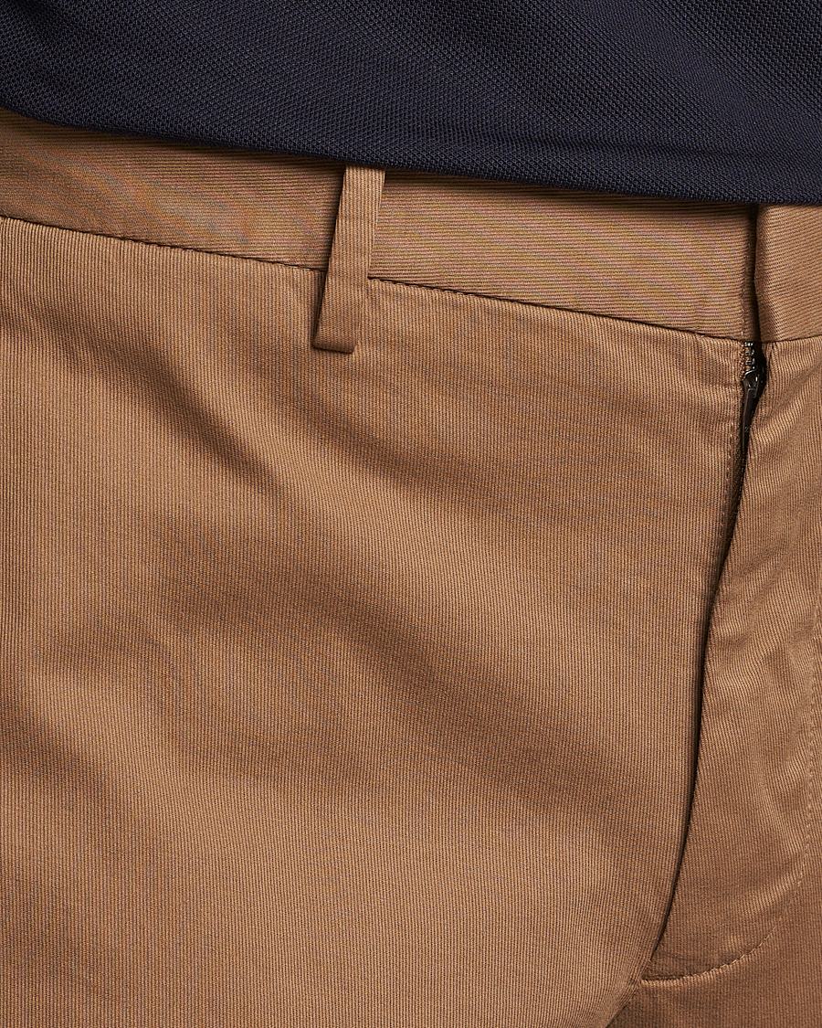 Herre | Bukser | Zegna | Slim Fit Premium Cotton Chinos Khaki
