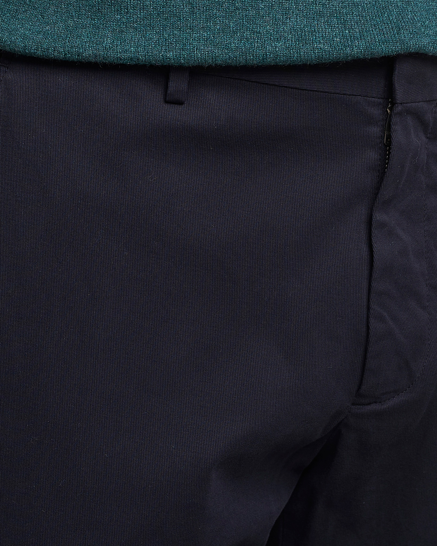 Herre | Bukser | Zegna | Slim Fit Premium Cotton Chinos Navy