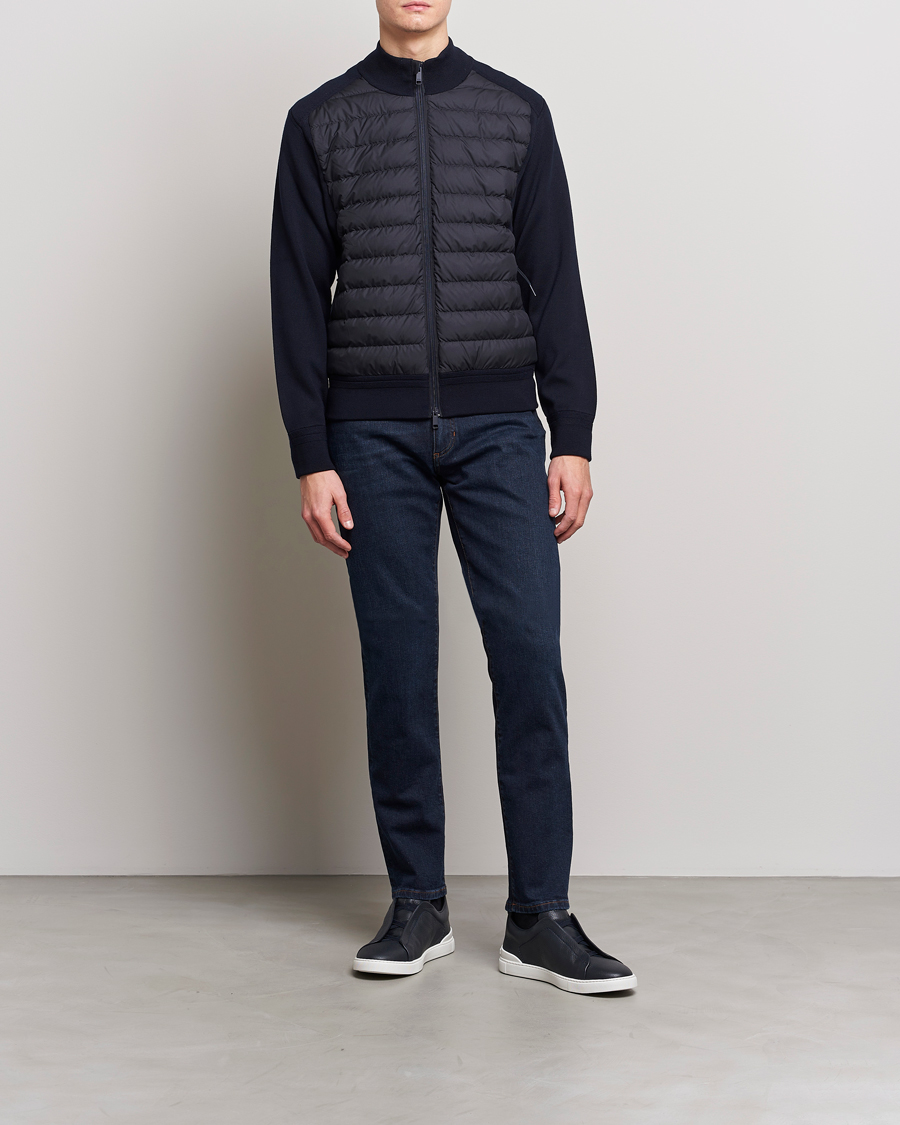 Herre | Jeans | Zegna | 5-Pocket Denim Pants Dark Rinse