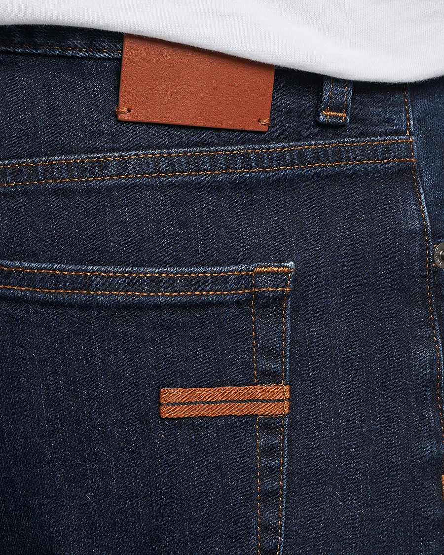 Herre | Jeans | Zegna | 5-Pocket Denim Pants Dark Rinse