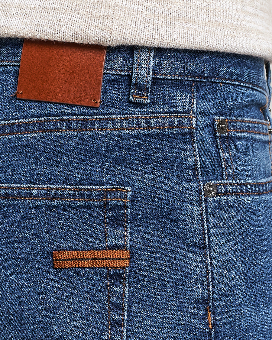 Herre | Jeans | Zegna | Slim Fit Stretch Denim Jeans Stone Wash