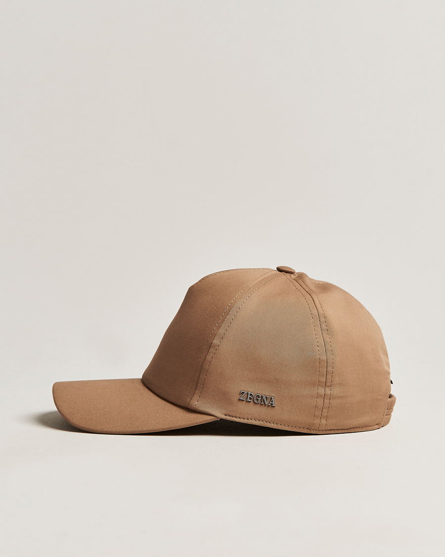 Herre | Zegna Baseball Cap Beige | Zegna | Baseball Cap Beige