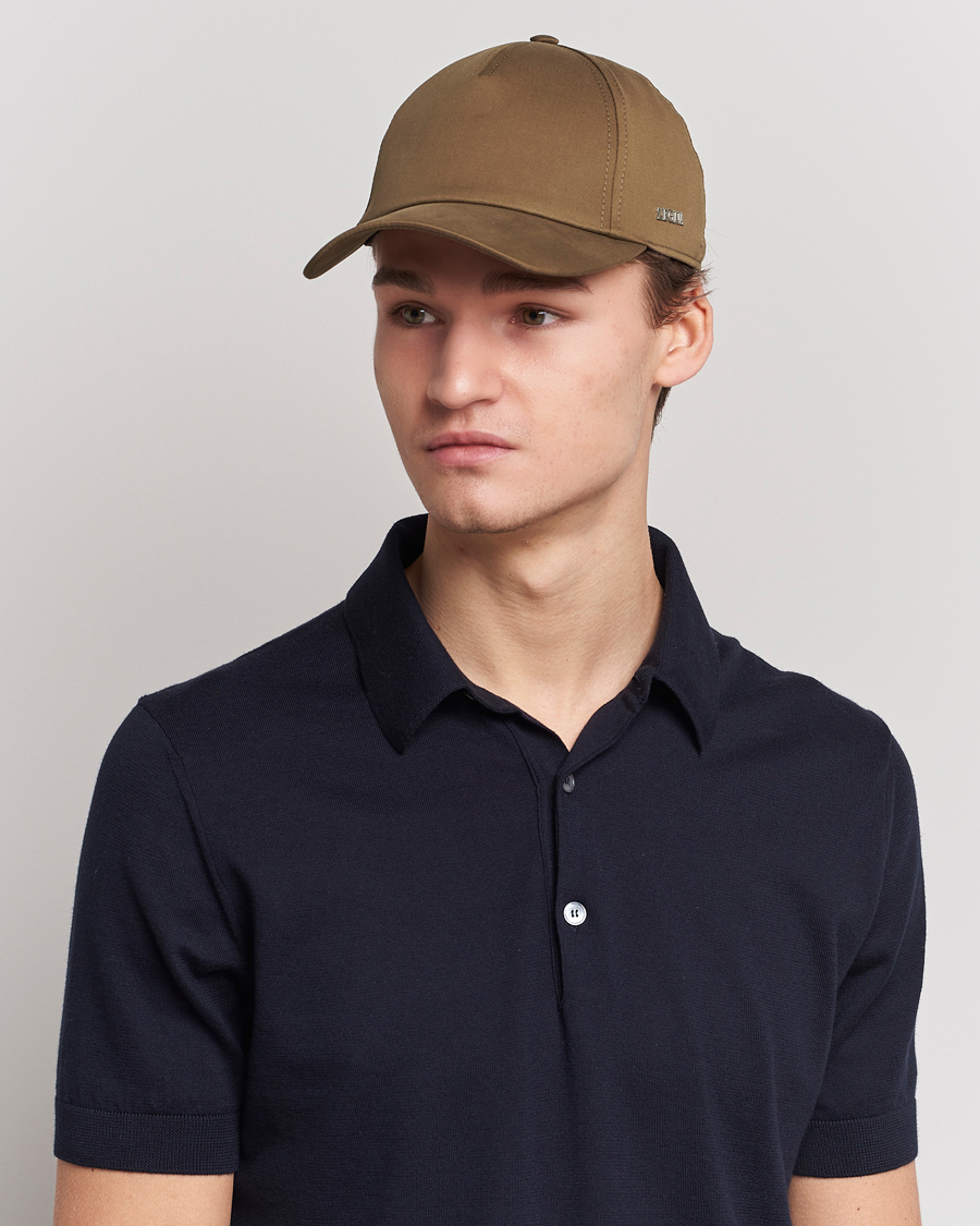 Herre | Zegna Baseball Cap Olive | Zegna | Baseball Cap Olive