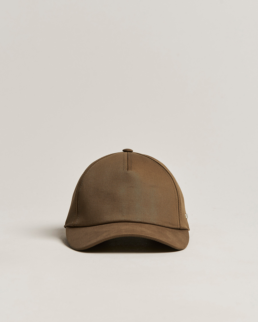 Herre | Zegna Baseball Cap Olive | Zegna | Baseball Cap Olive