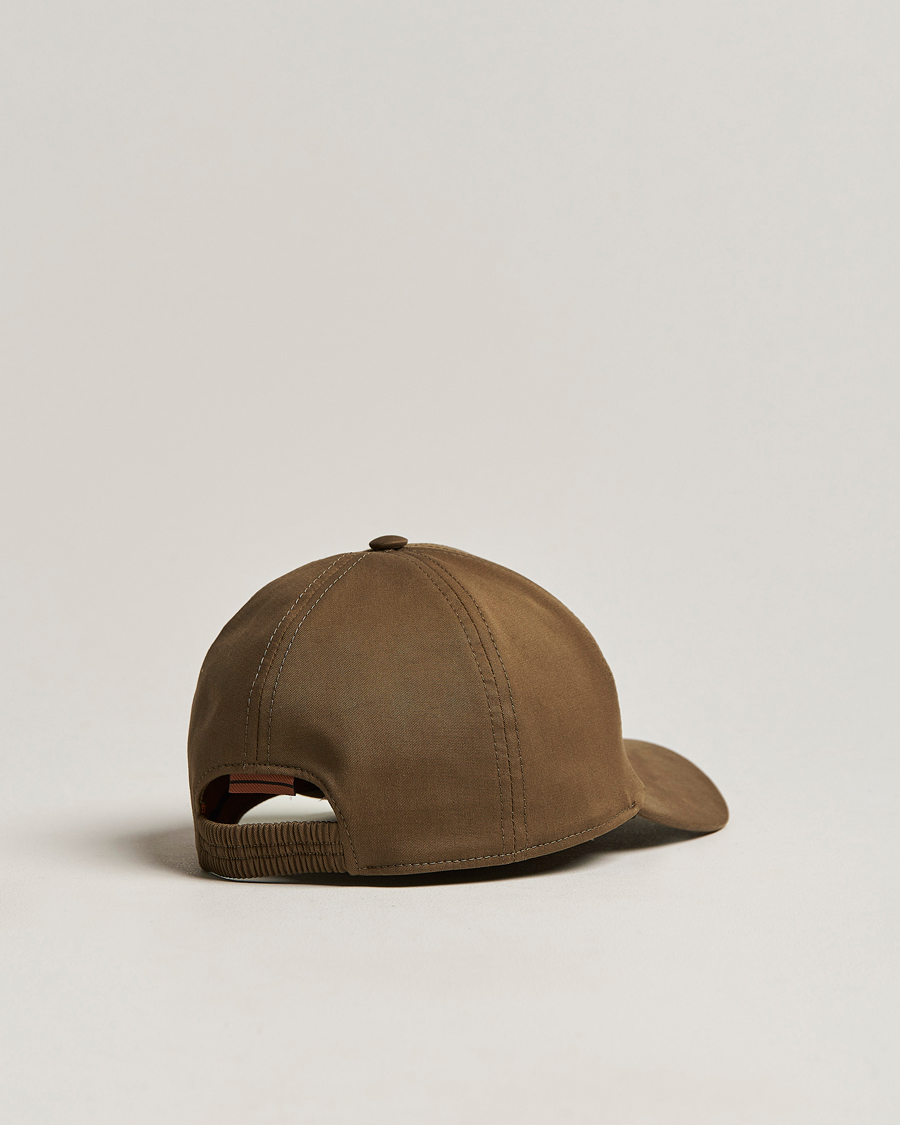 Herre | Zegna Baseball Cap Olive | Zegna | Baseball Cap Olive