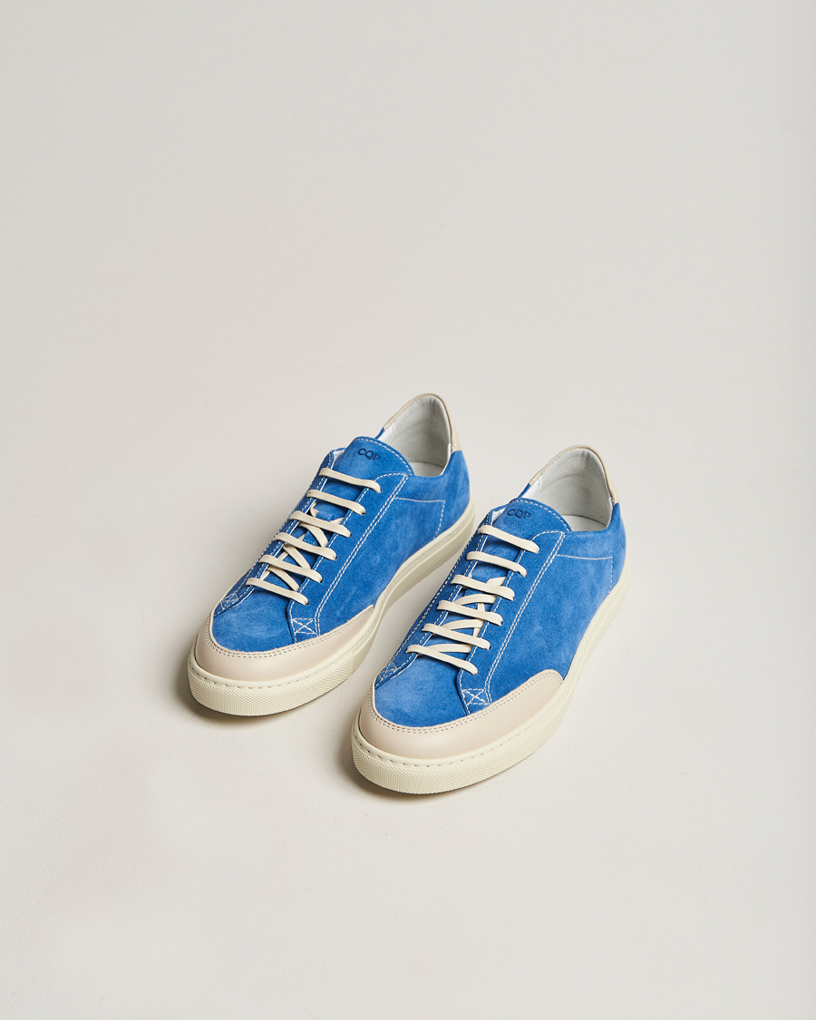 Herre | | C.QP | Bumper Suede Sneaker Electric Blue