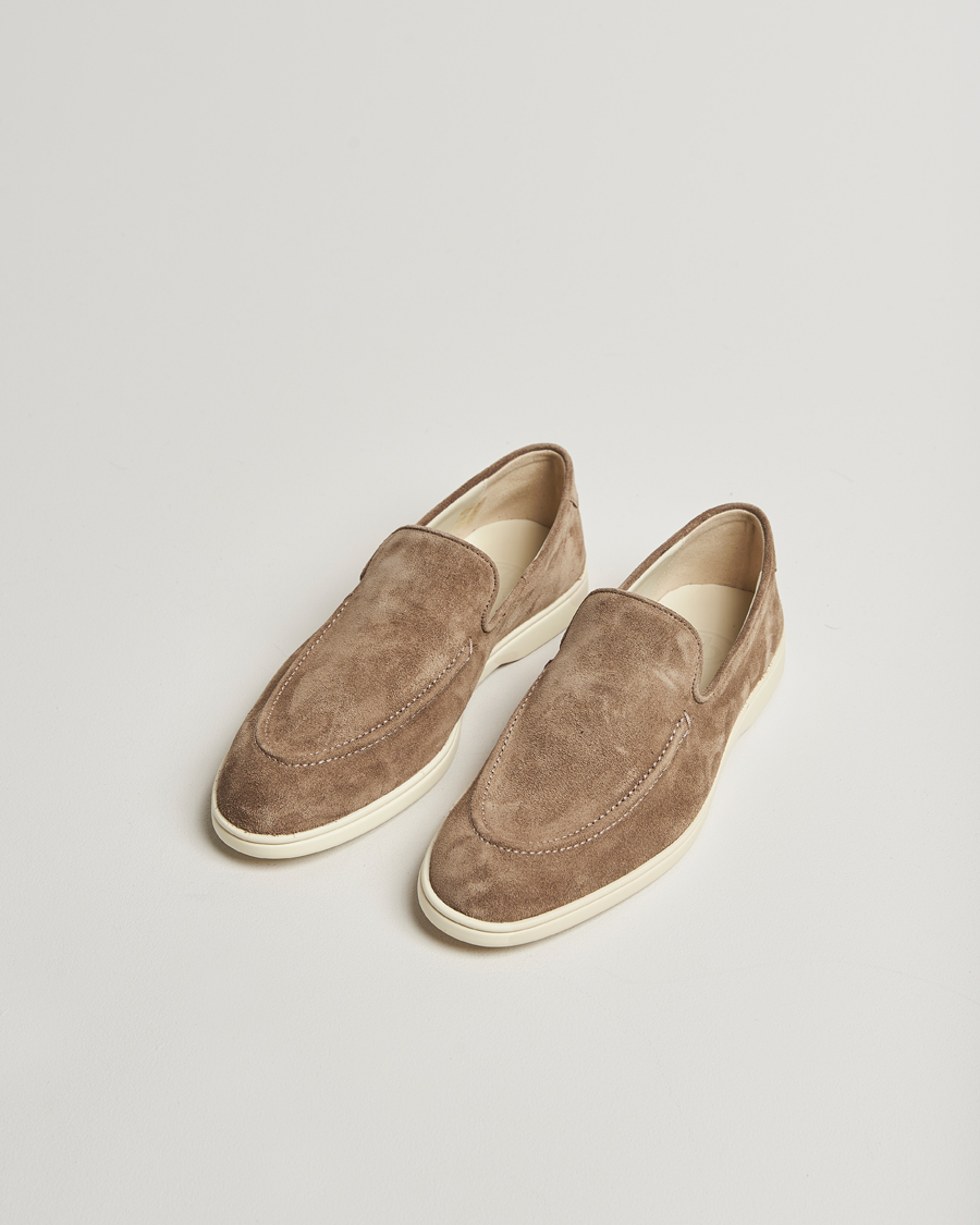 Herre | Sneakers | CQP | Debonair Suede Loafers Tabac