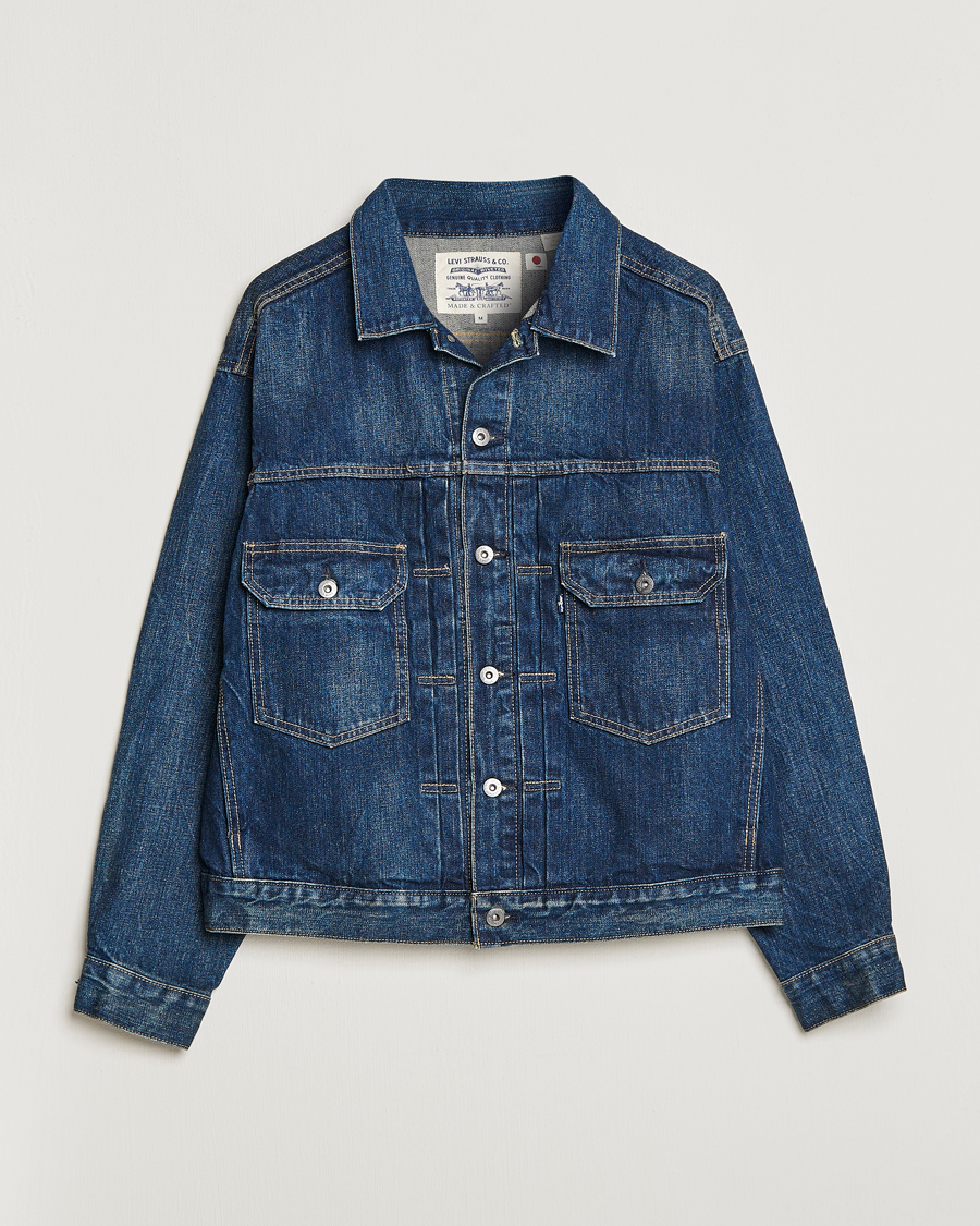 Herre | Jakker | Levi's | Oversized Denim Trucker Dark Rush