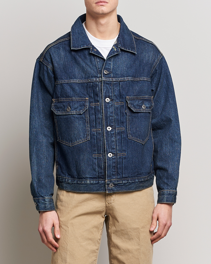 Herre | Jakker | Levi's | Oversized Denim Trucker Dark Rush