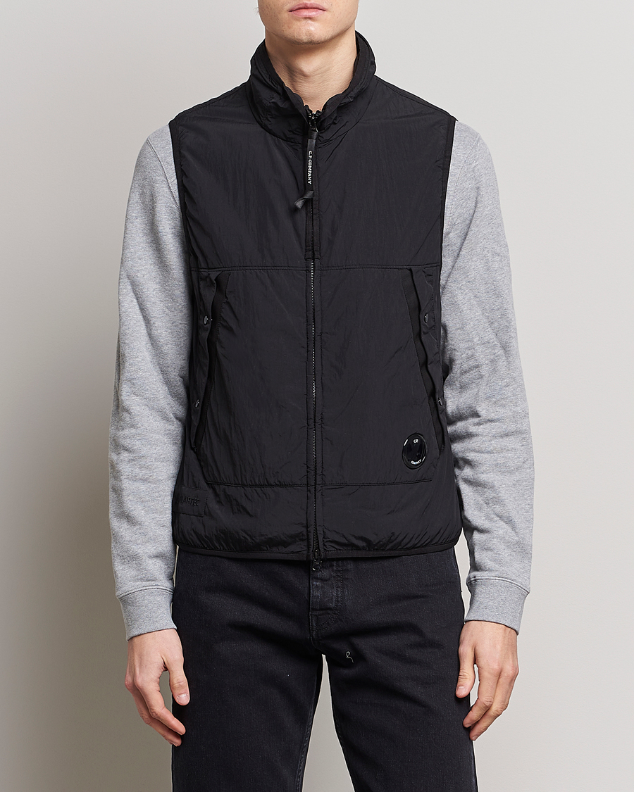 Herre | Moderne jakker | C.P. Company | Polartek G.D.P.Nylon Vest Black