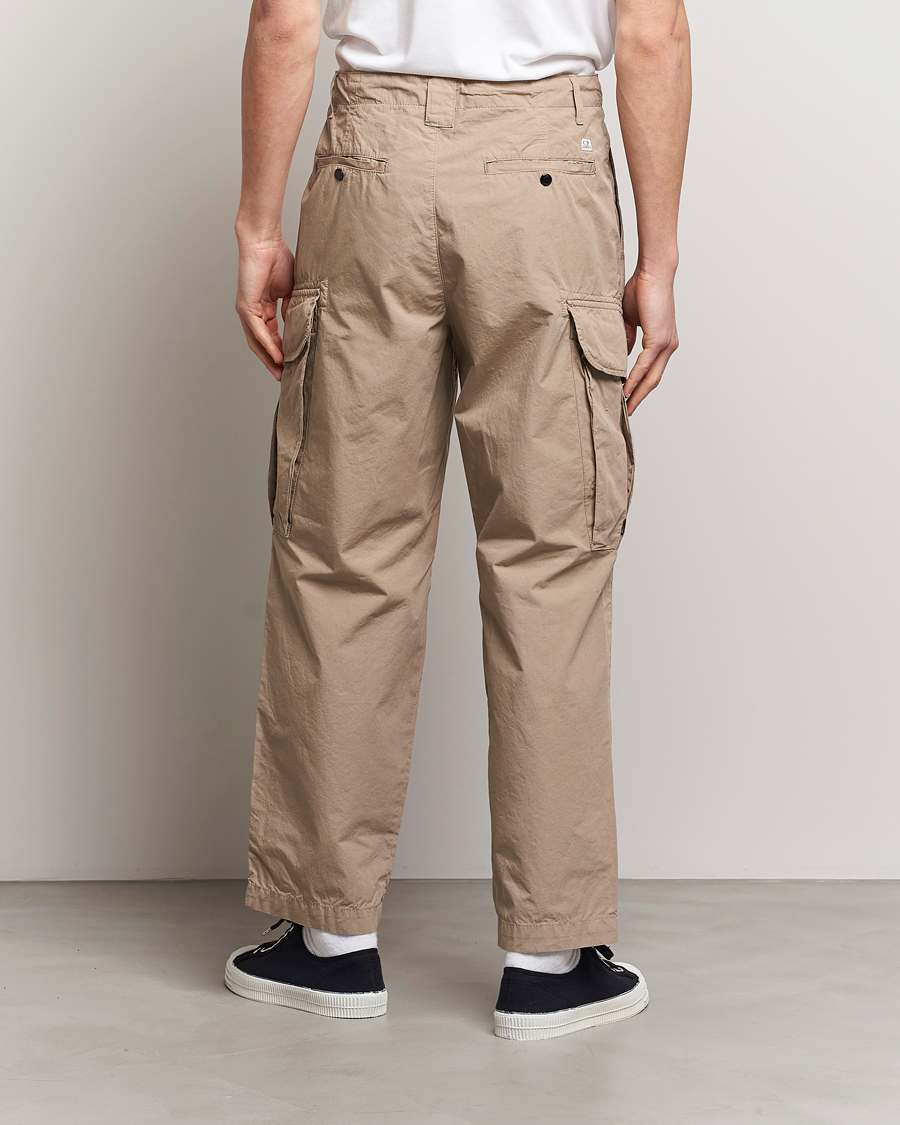 Herre | Bukser | C.P. Company | Microreps No Peach Loose Fit Cargo Pants Sand