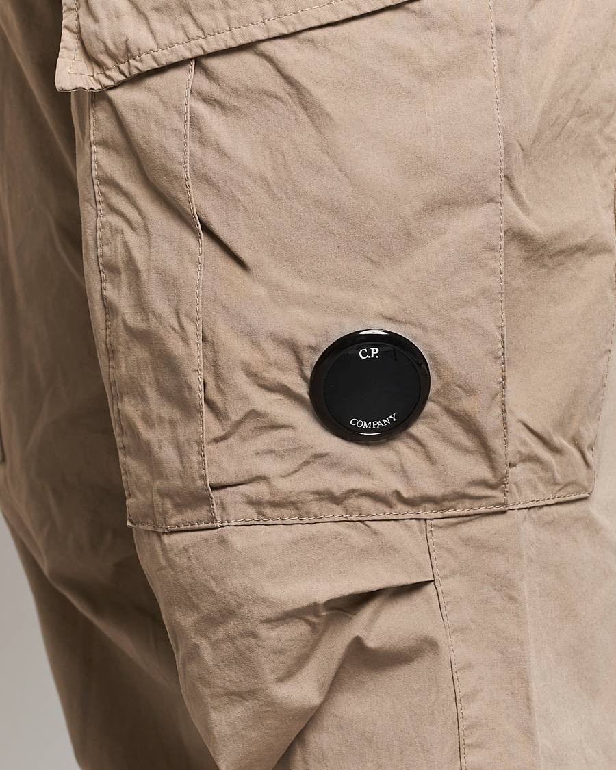 Herre | Bukser | C.P. Company | Microreps No Peach Loose Fit Cargo Pants Sand