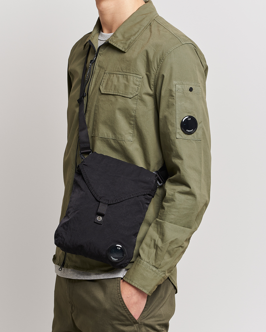 Herre | Vesker | C.P. Company | Nylon B Small Shoulder Bag Black