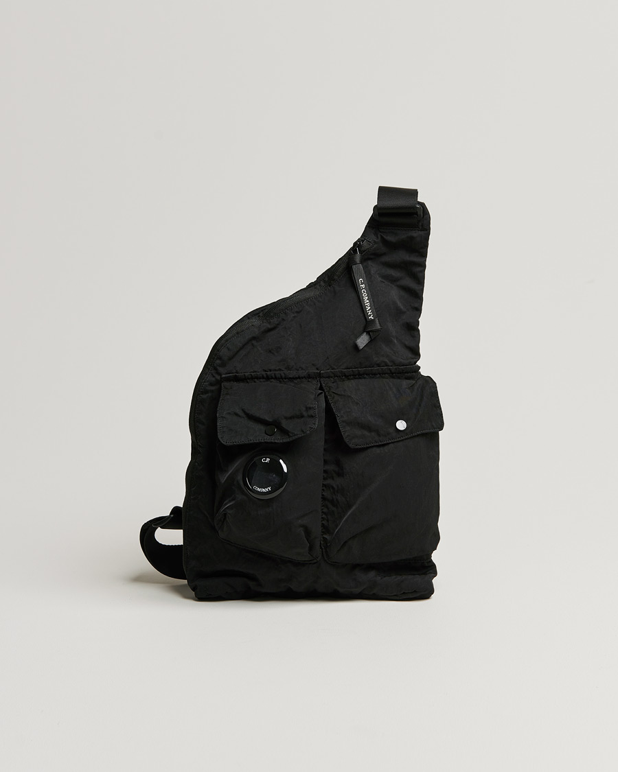Herre | C.P. Company Nylon B Shoulder Bag Black | C.P. Company | Nylon B Shoulder Bag Black