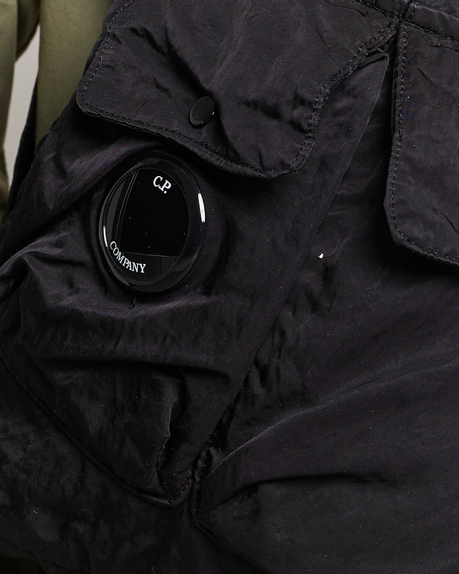 Herre | C.P. Company Nylon B Shoulder Bag Black | C.P. Company | Nylon B Shoulder Bag Black