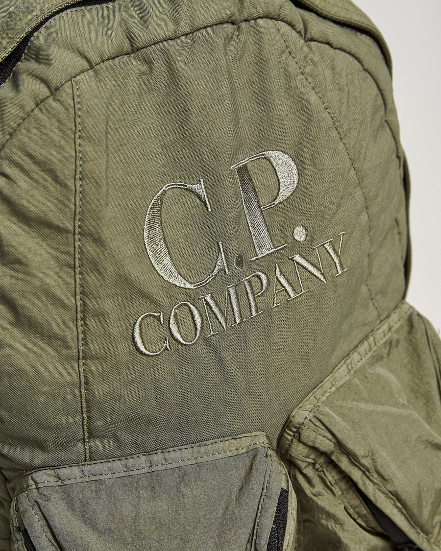 Herre | C.P. Company Taylon P Nylon Backpack Olive | C.P. Company | Taylon P Nylon Backpack Olive