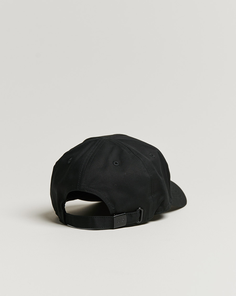 Herre | C.P. Company Cotton Gabardine Cap Black | C.P. Company | Cotton Gabardine Cap Black