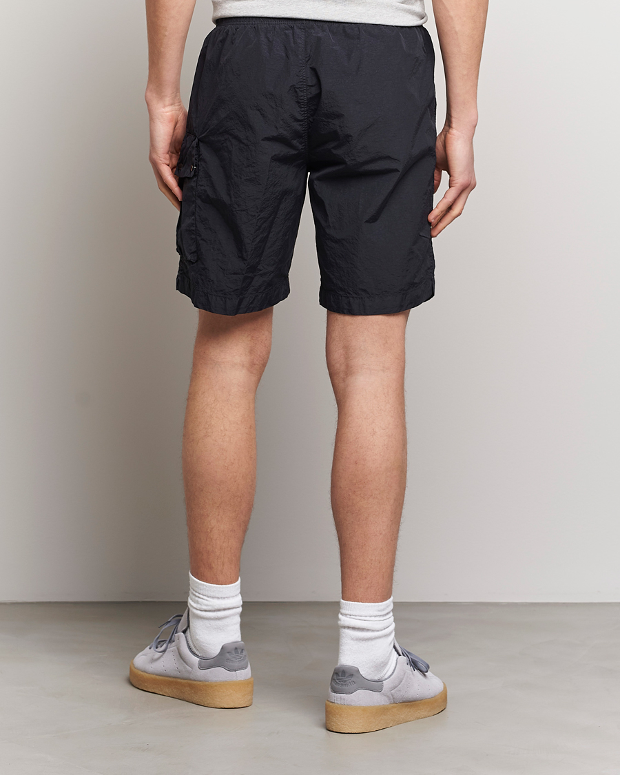 Herre | Shorts | C.P. Company | Flatt Nylon Garment Dyed Shorts Black
