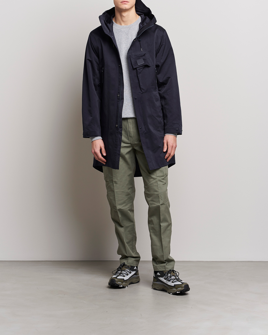 Herre | Jakker | C.P. Company | Metropolis A.A.C. Water resistant Long Jacket Navy