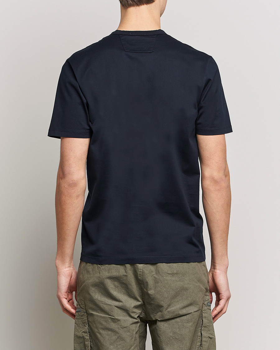 Herre | T-Shirts | C.P. Company | Metropolis Mercerized Jersey T-Shirt Navy