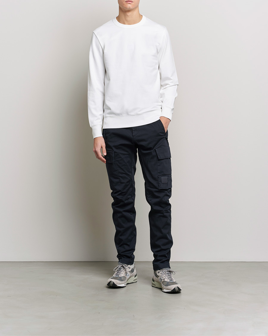 Herre | Gensere | C.P. Company | Metropolis Stretch Fleece Sweatshirt White