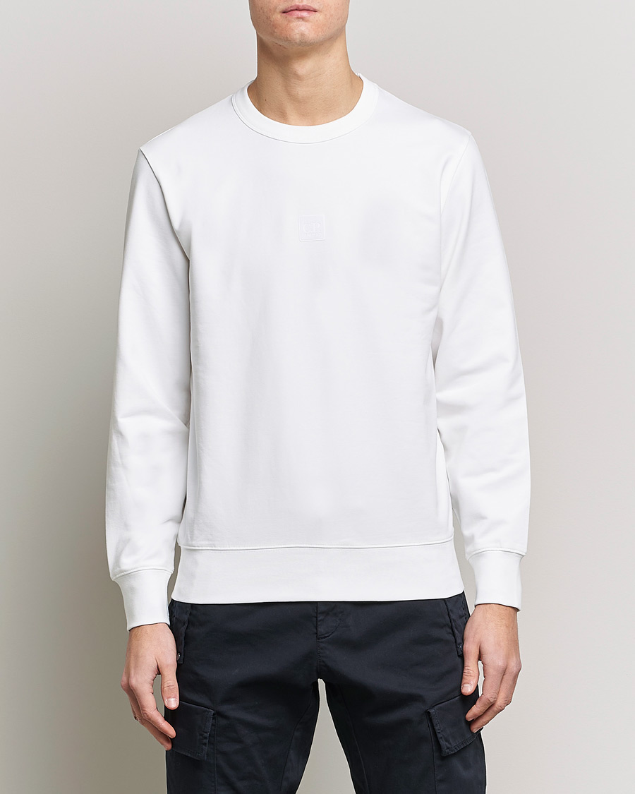 Herre | C.P. Company | C.P. Company | Metropolis Stretch Fleece Sweatshirt White