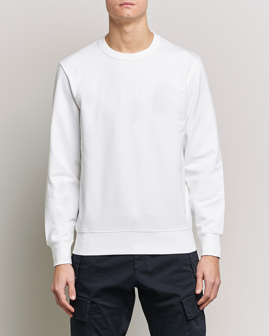Herre | Gensere | C.P. Company | Metropolis Stretch Fleece Sweatshirt White