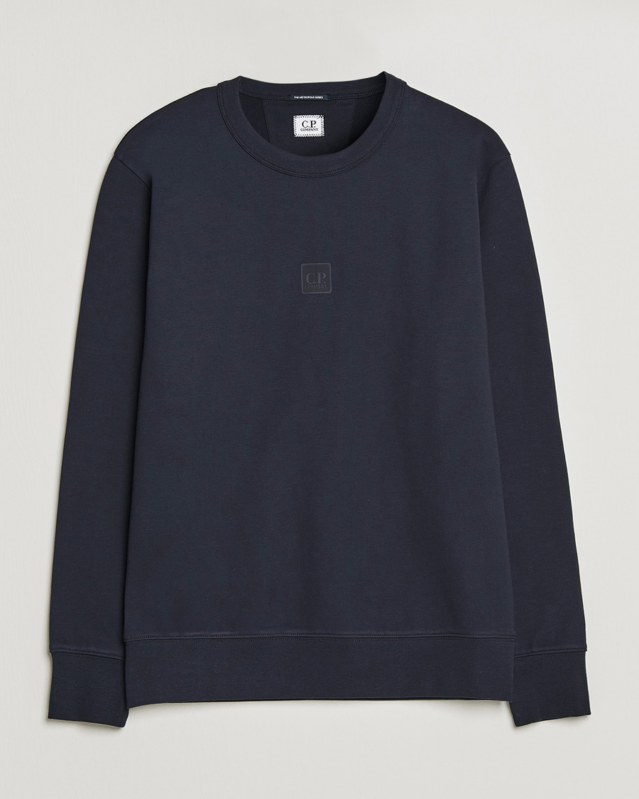 Herre | Gensere | C.P. Company | Metropolis Stretch Fleece Sweatshirt Navy
