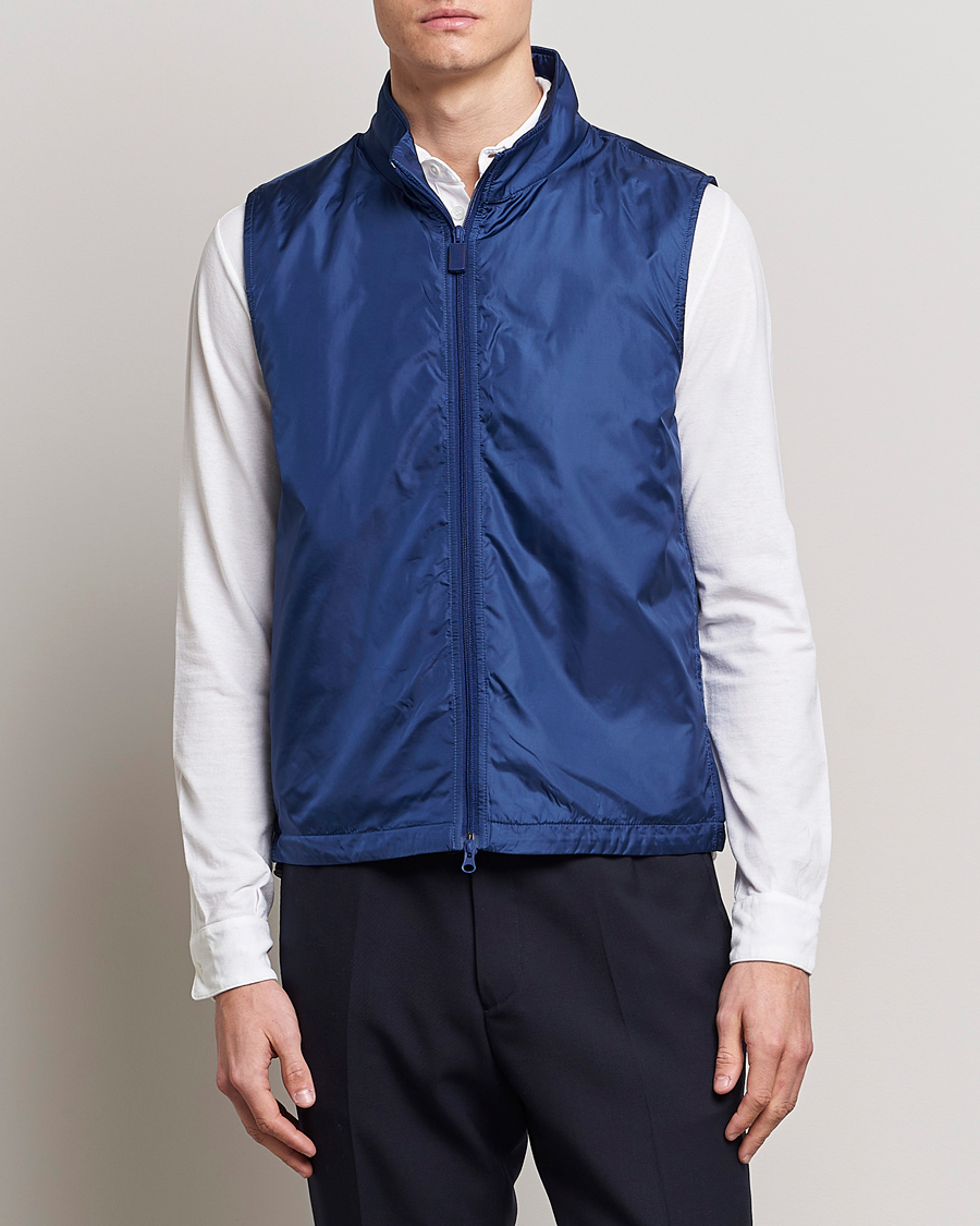 Herre | Høstjakker | Aspesi | Vernes Nylon Gilet Bluette