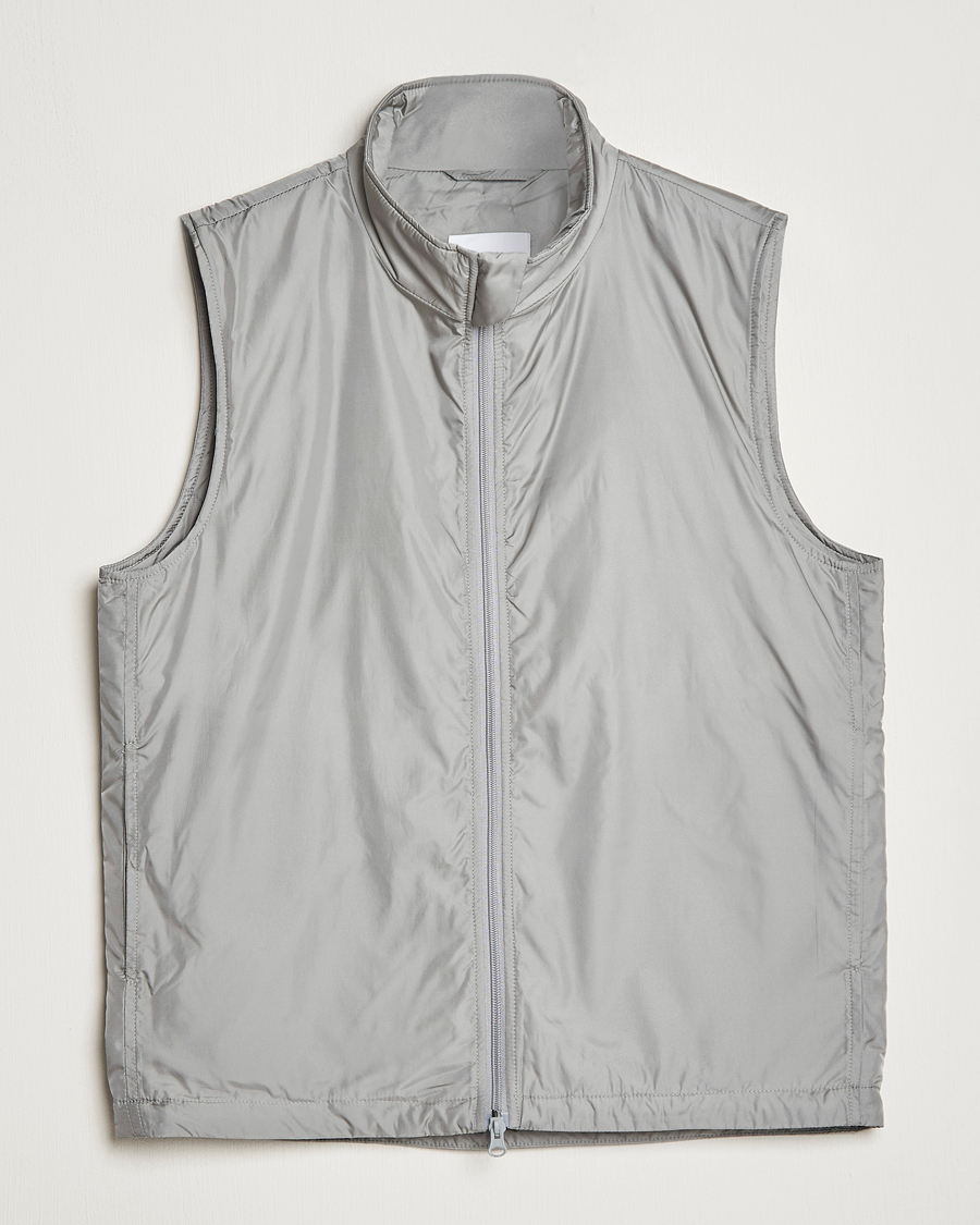 Herre | Vester | Aspesi | Vernes Nylon Gilet Grey