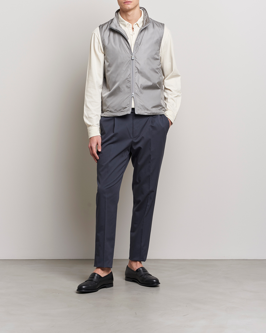 Herre | Vester | Aspesi | Vernes Nylon Gilet Grey