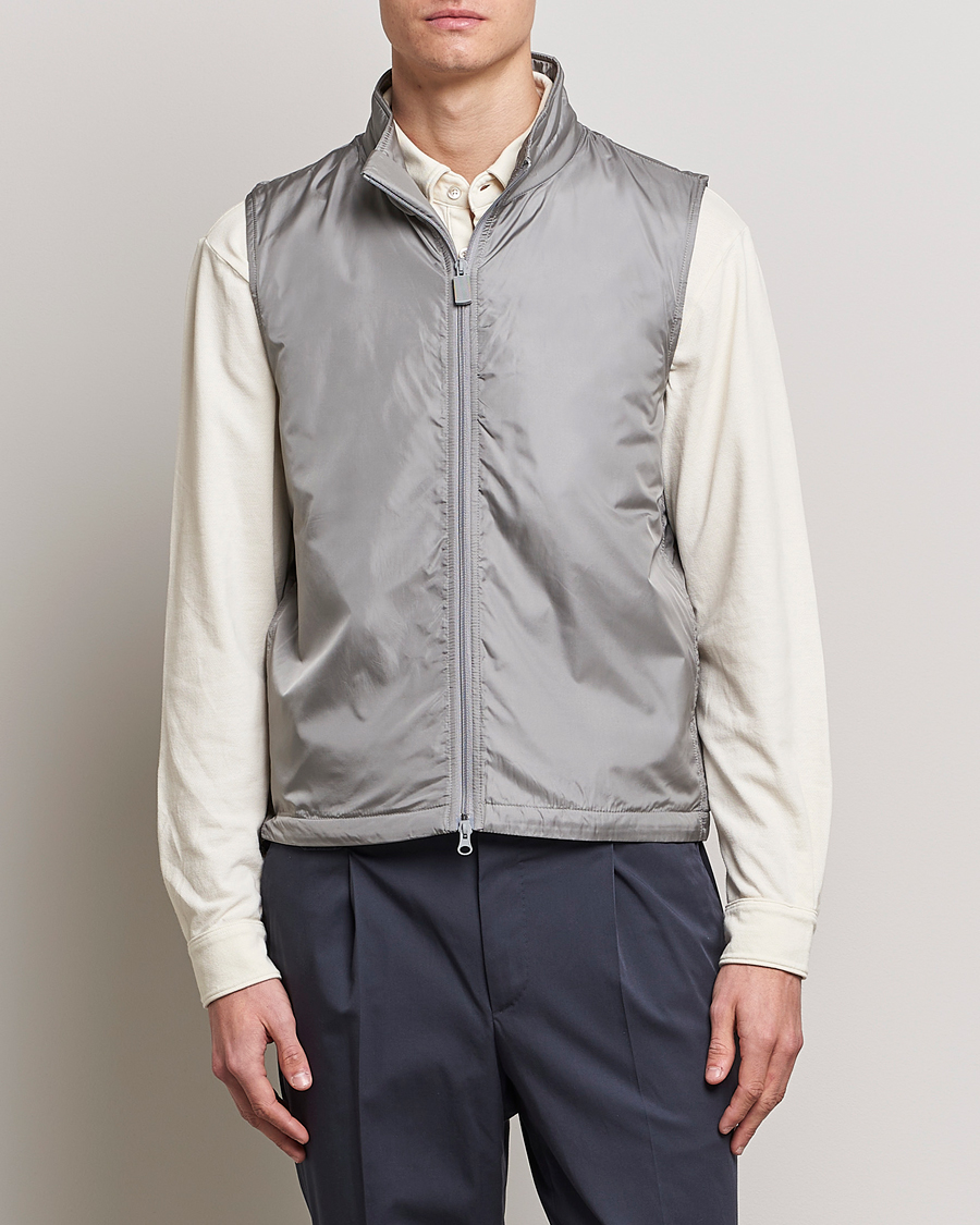 Herre | Høstjakker | Aspesi | Vernes Nylon Gilet Grey