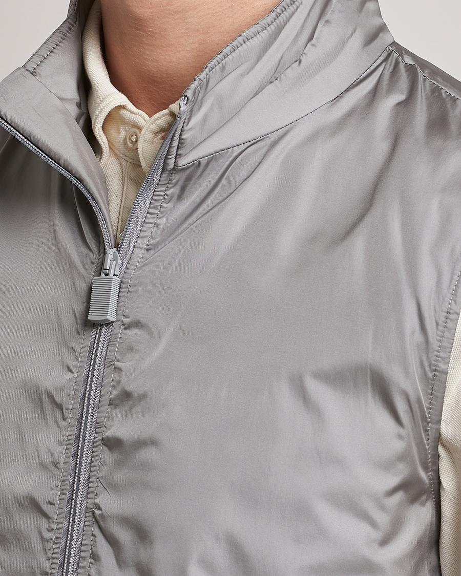 Herre | Vester | Aspesi | Vernes Nylon Gilet Grey