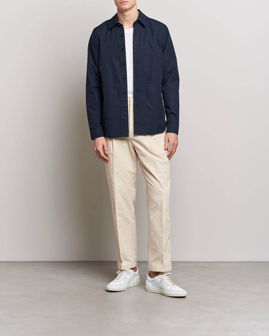 Herre | Jakker | Aspesi | Utility Shirt Jacket Navy