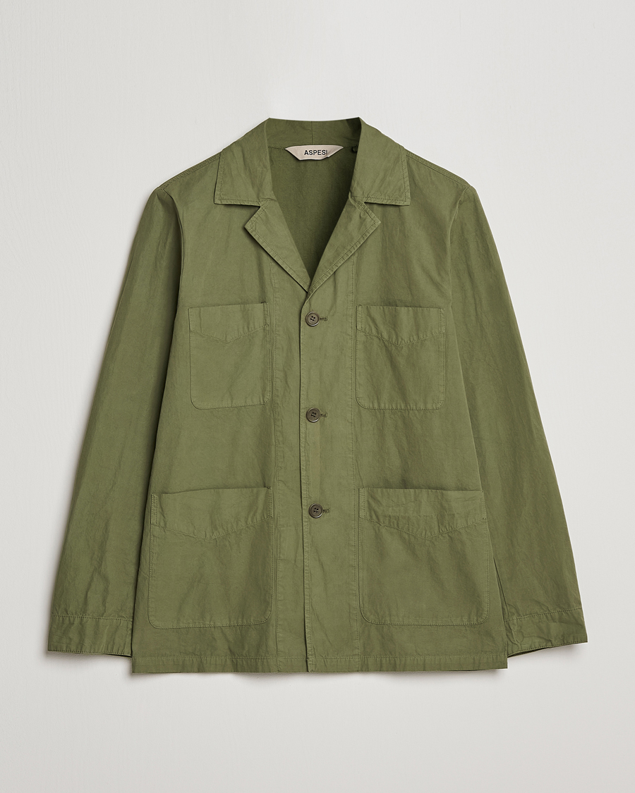 Herre | Jakker | Aspesi | Fadango Shirt Jacket Army Green