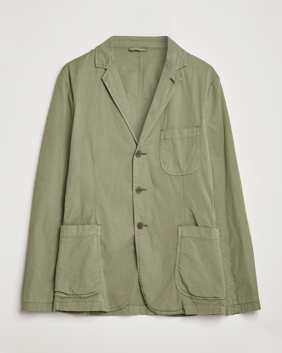 Herre | Dressjakker | Aspesi | Samuraki Washed Blazer Army Green