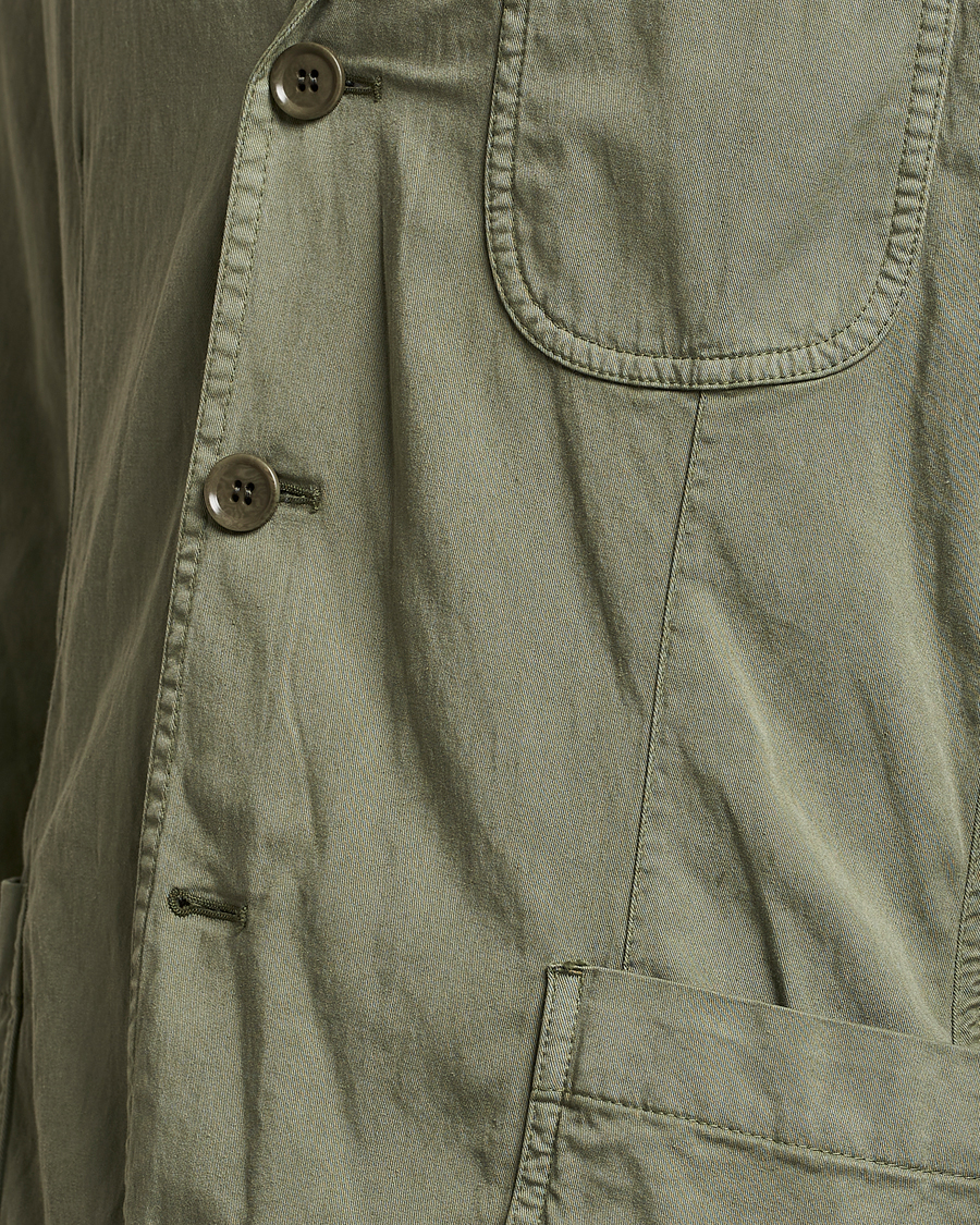 Herre | Dressjakker | Aspesi | Samuraki Washed Blazer Army Green