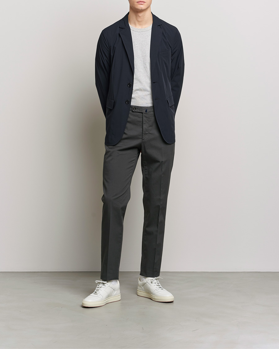 Herre | Dressjakker | Aspesi | Stretch Nylon Blazer Navy