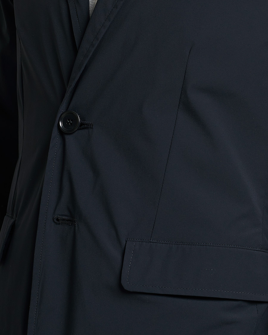 Herre | Dressjakker | Aspesi | Stretch Nylon Blazer Navy