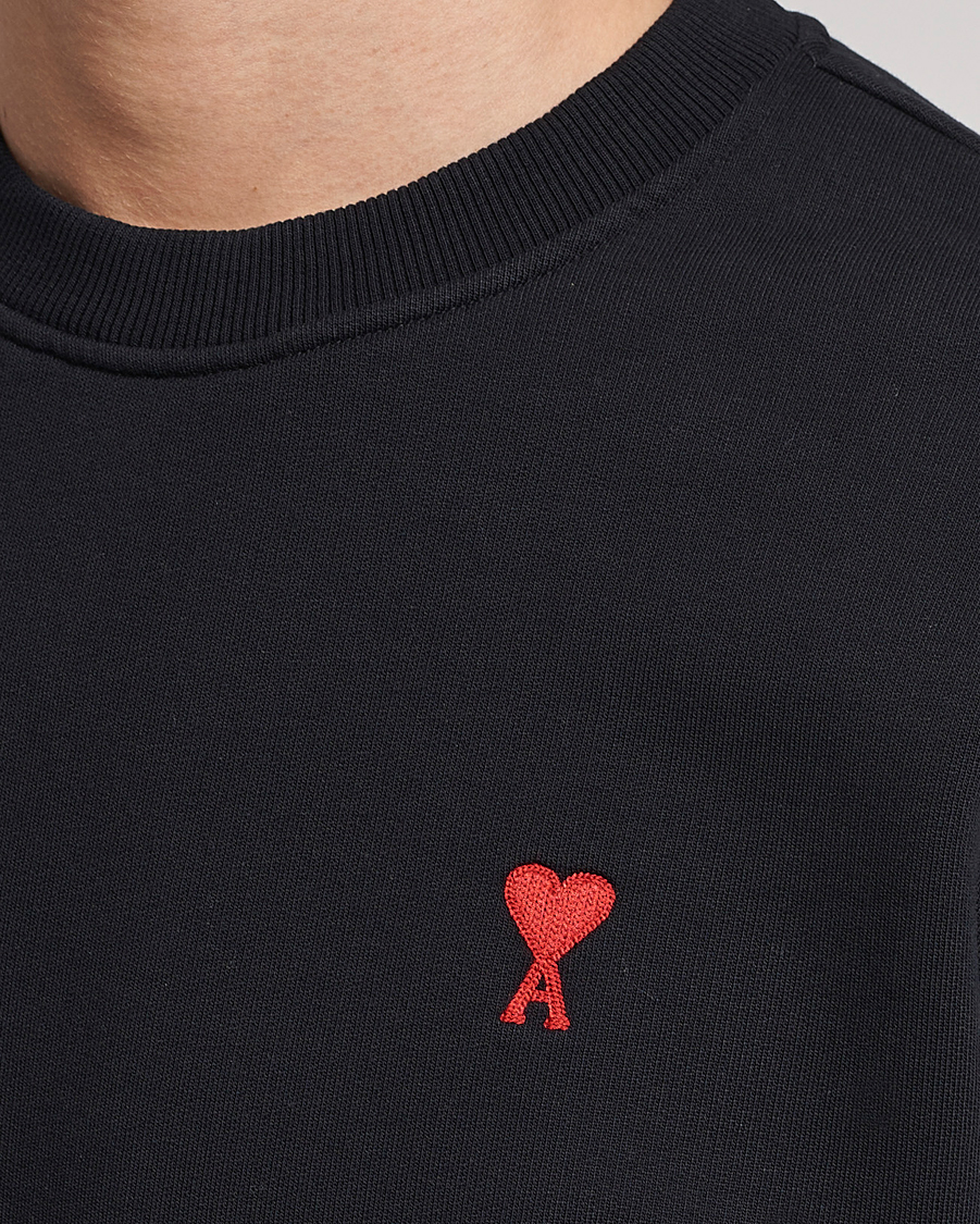 Herre | Gensere | AMI | Heart Logo Sweatshirt Black